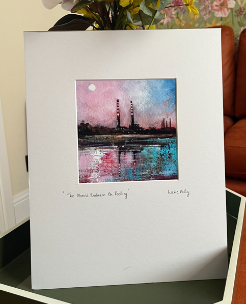 The Moons Embrace on Poolbeg