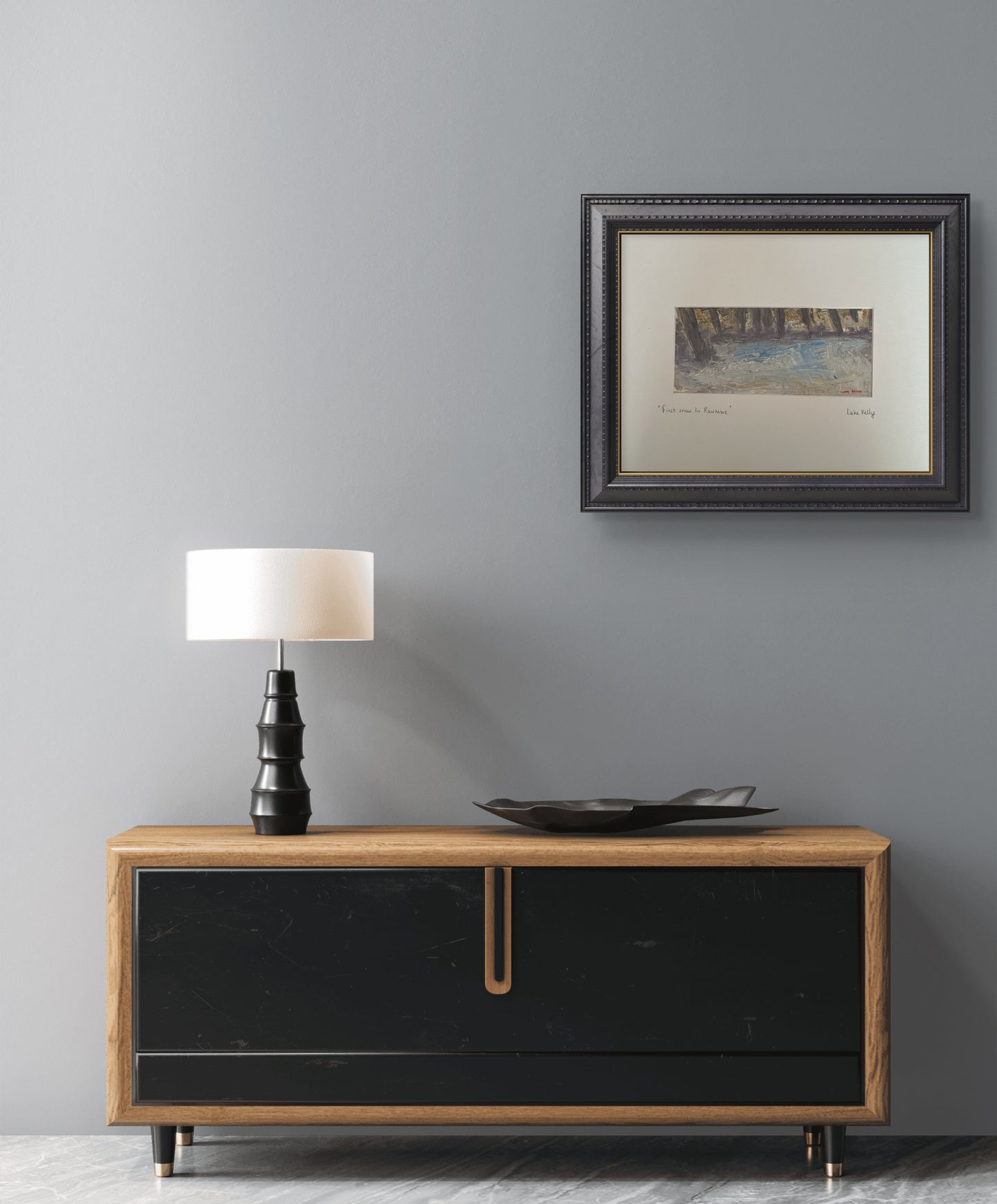 First Snow in Rossmore Park