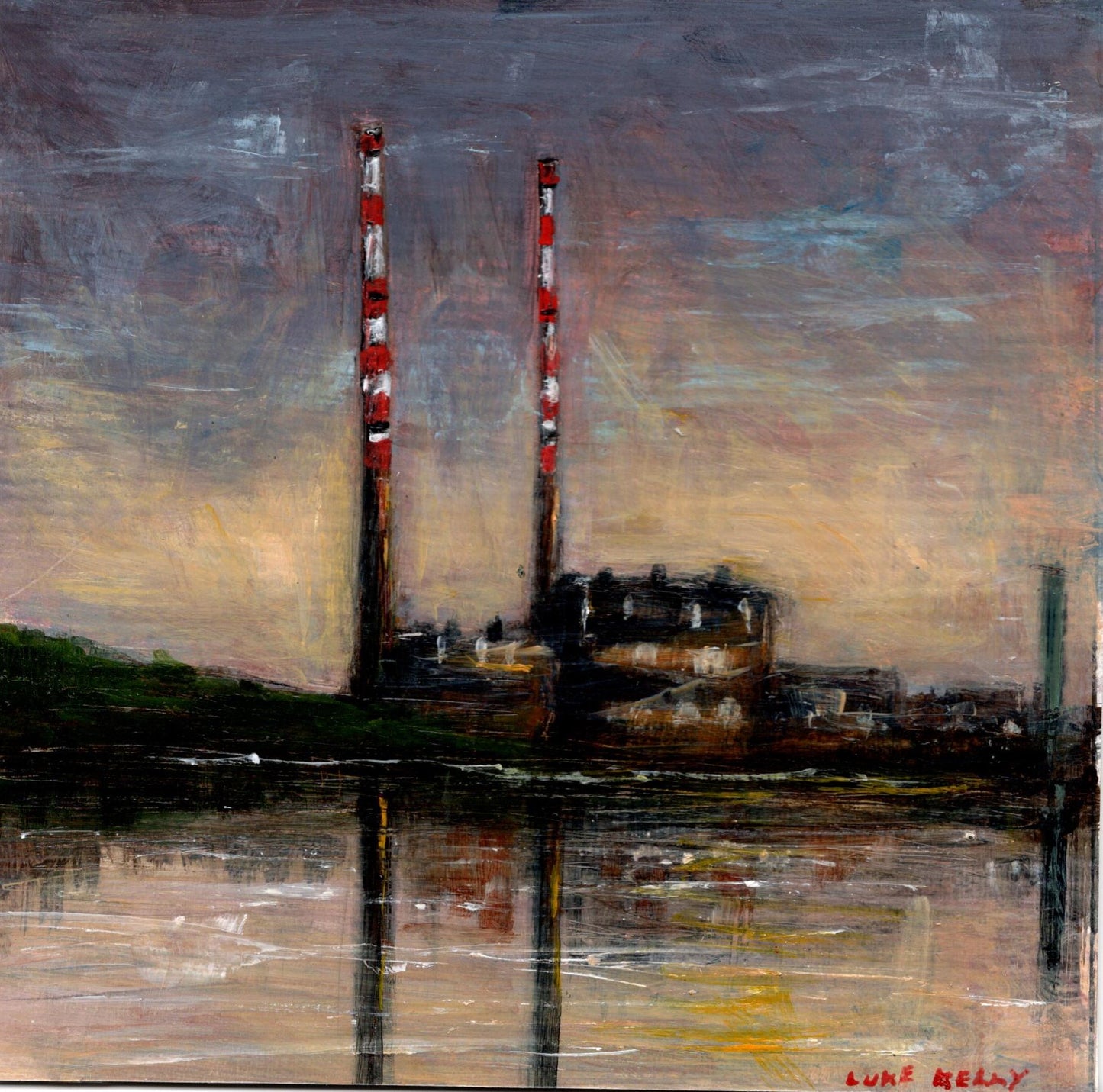 Shadows Cast over Poolbeg